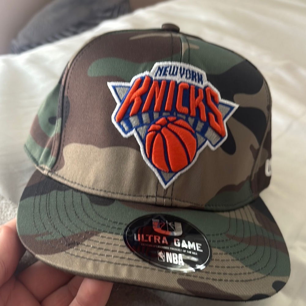 NBA New York Knicks Camouflage Hat
